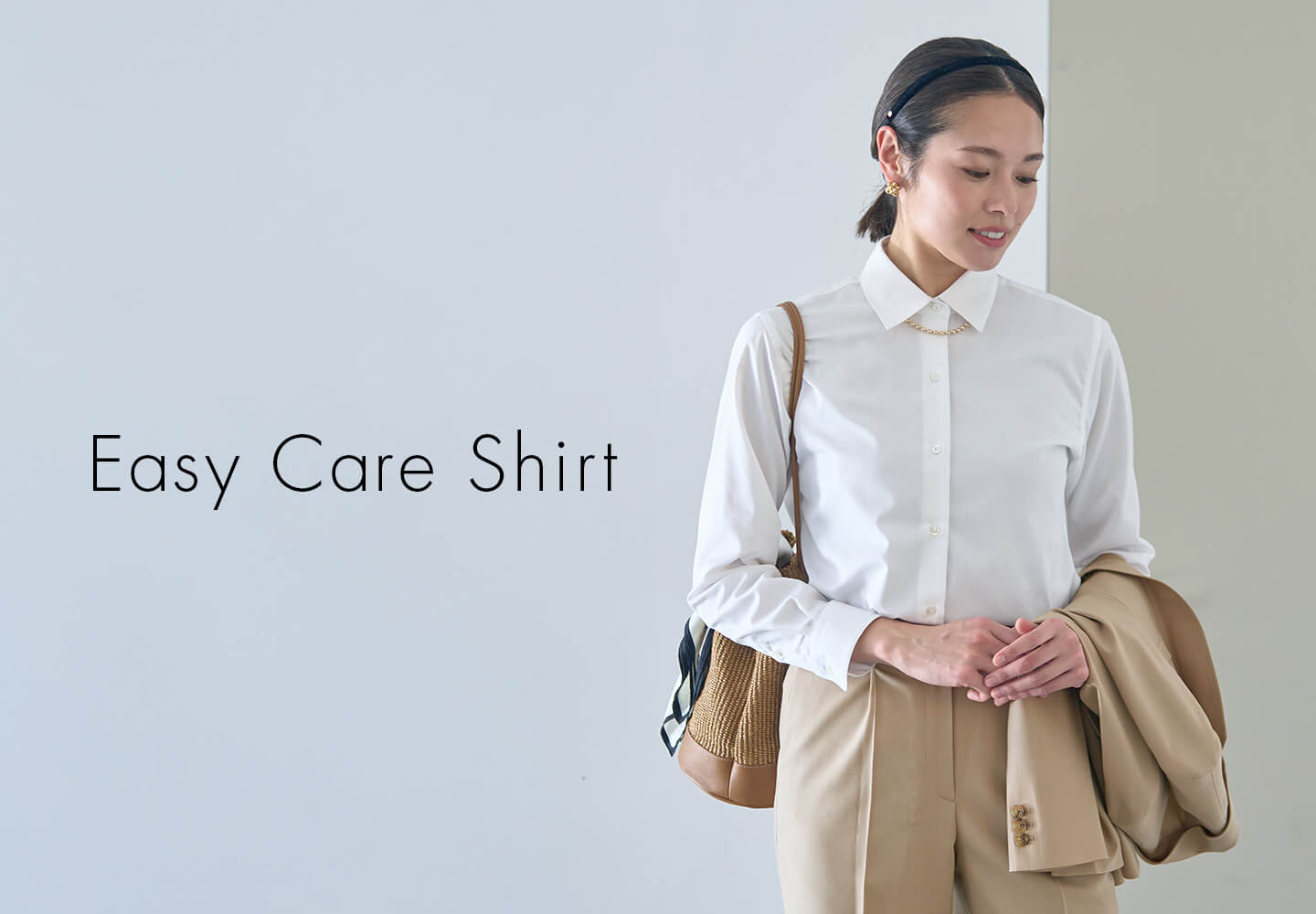 【レデ】Easy Care Shirt
